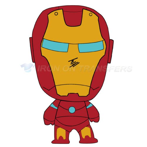 Iron Man Iron-on Stickers (Heat Transfers)NO.197